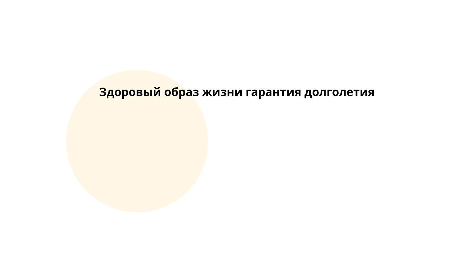 Правильное питание