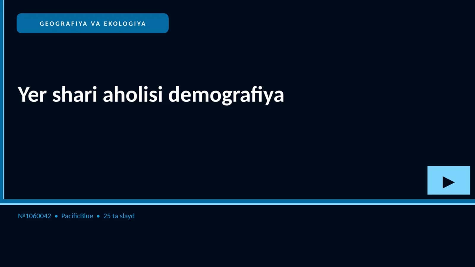 Yer shari aholisi demografiya