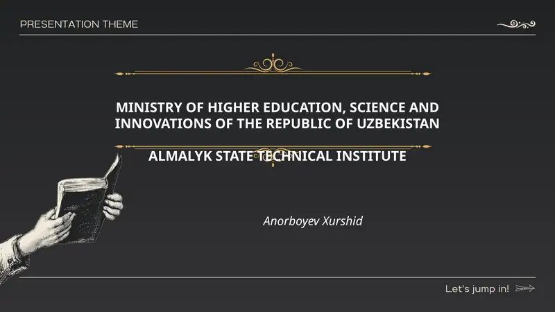 History and establishment of Almalyk State Technical Institute