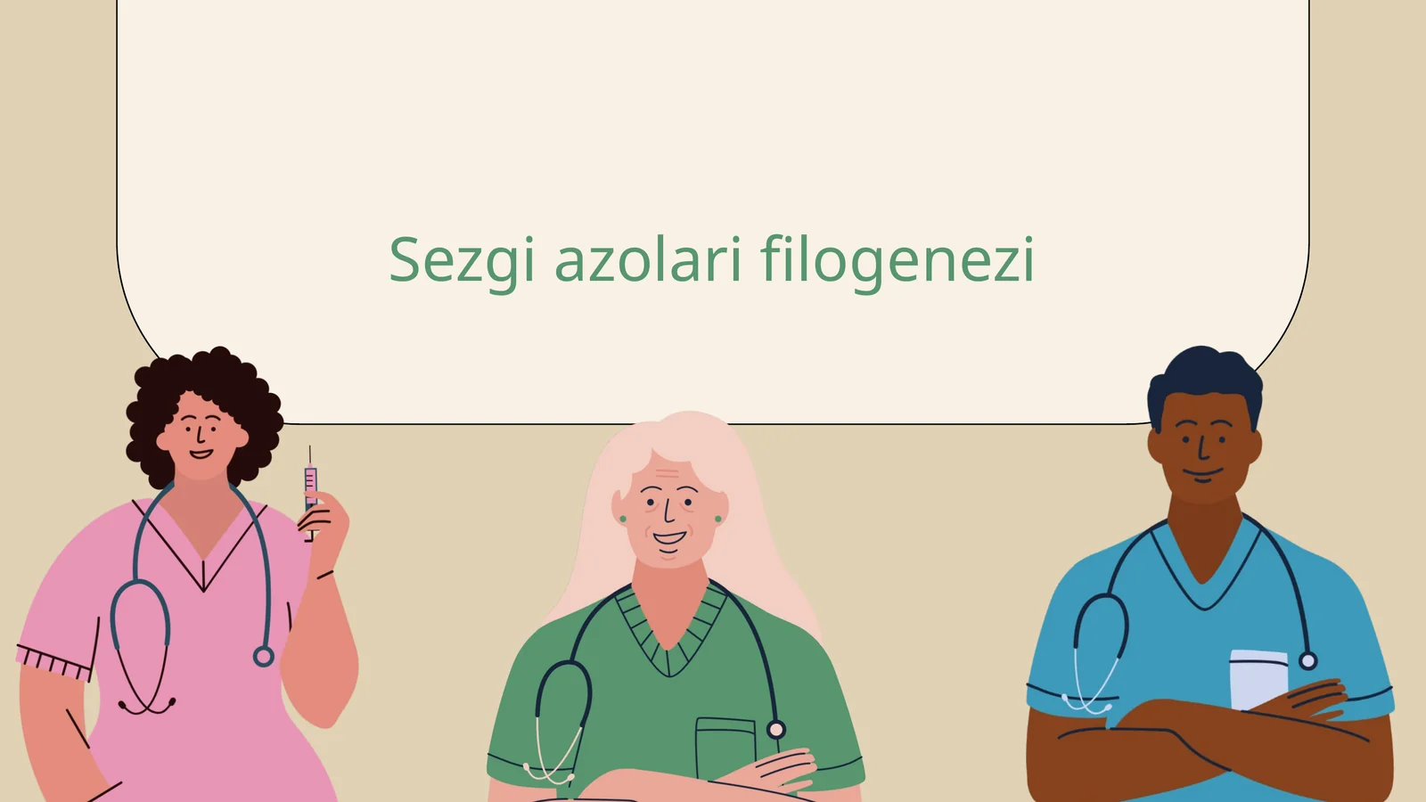 Sezgi azolari filogenezi