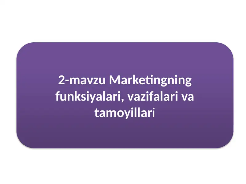 Marketingtamoyillari
