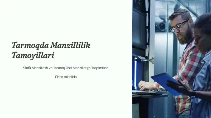 Tarmoqda Manzillilik Tamoyillari