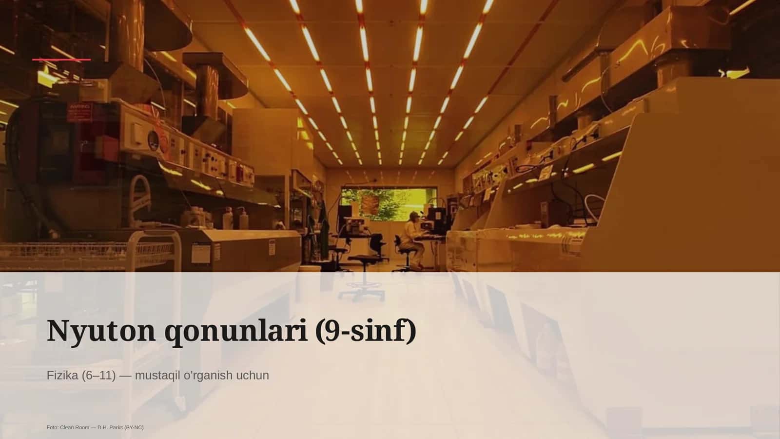 Nyuton qonunlari (9-sinf)