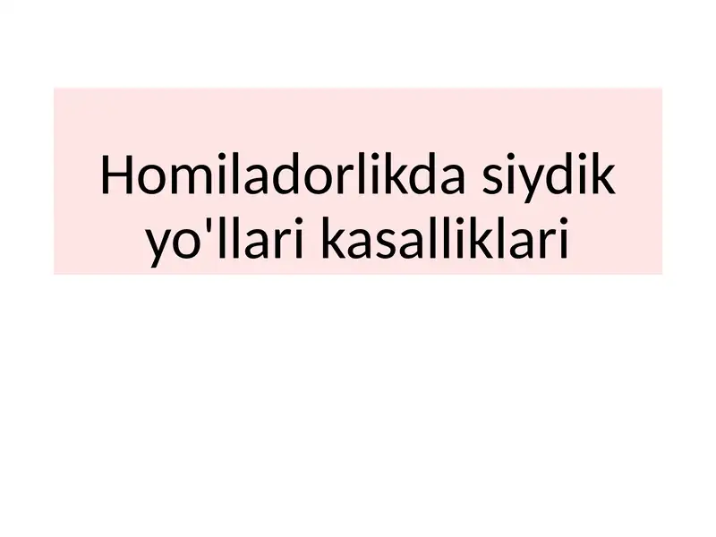 Simptomsiz bakteriuriya
