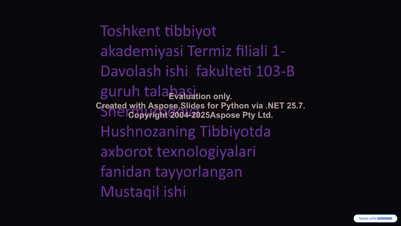 Sun'iy Intellekt Tizimlariga Kirish