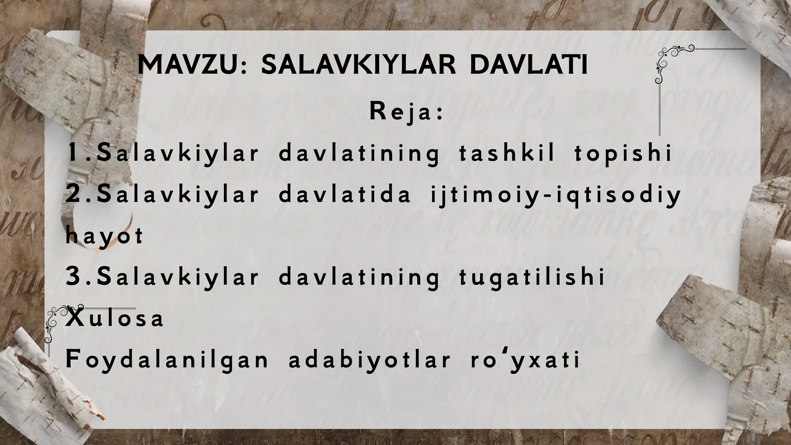 Salavkiylar Davlati
