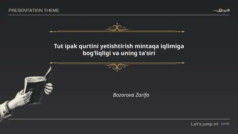 Tut ipak qurtini yetishtirish mintaqa iqlimiga bogʻliqligi va uning taʼsiri