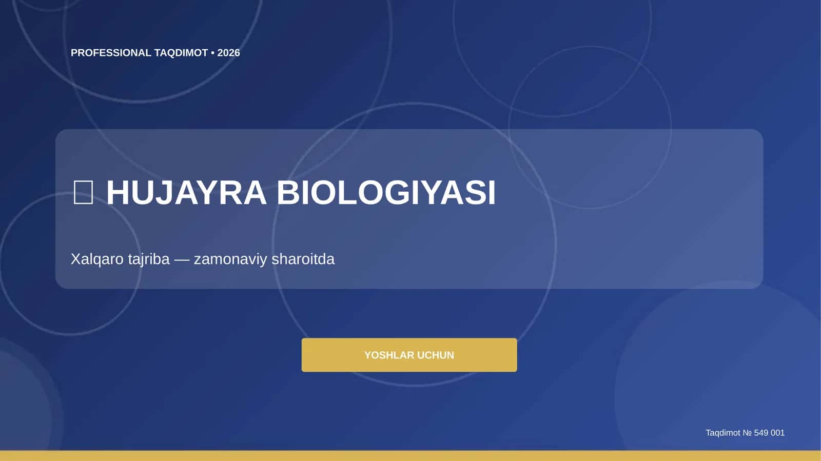 HUJAYRA BIOLOGIYASI