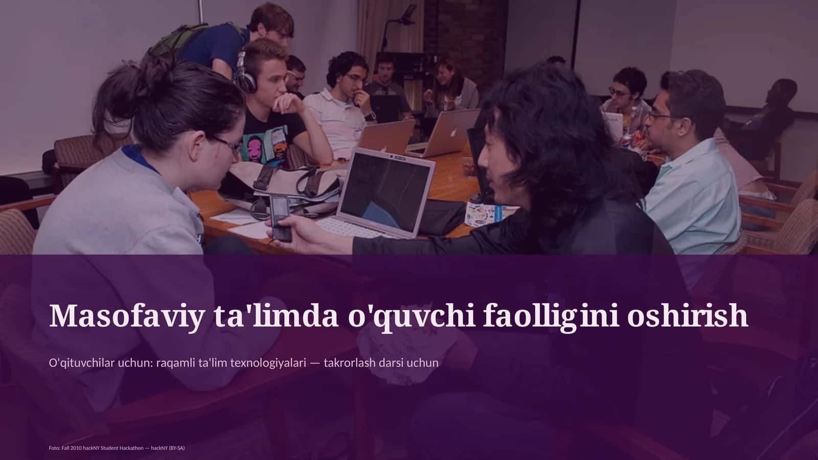 Raqamli ta'lim texnologiyalari