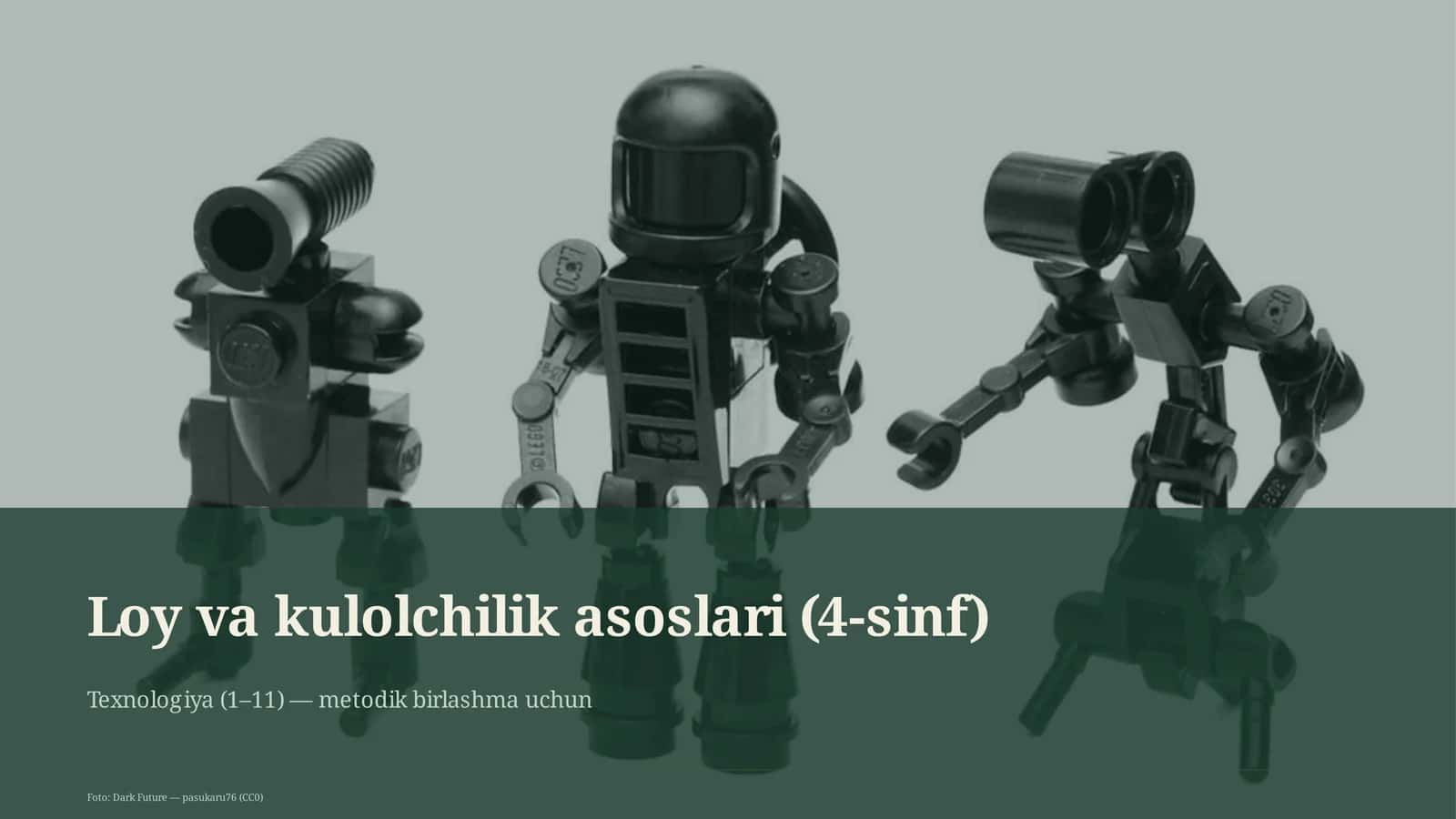 Loy va kulolchilik asoslari (4-sinf)