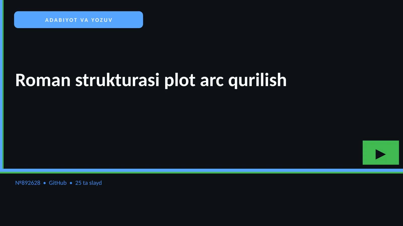 Roman strukturasi plot arc qurilish