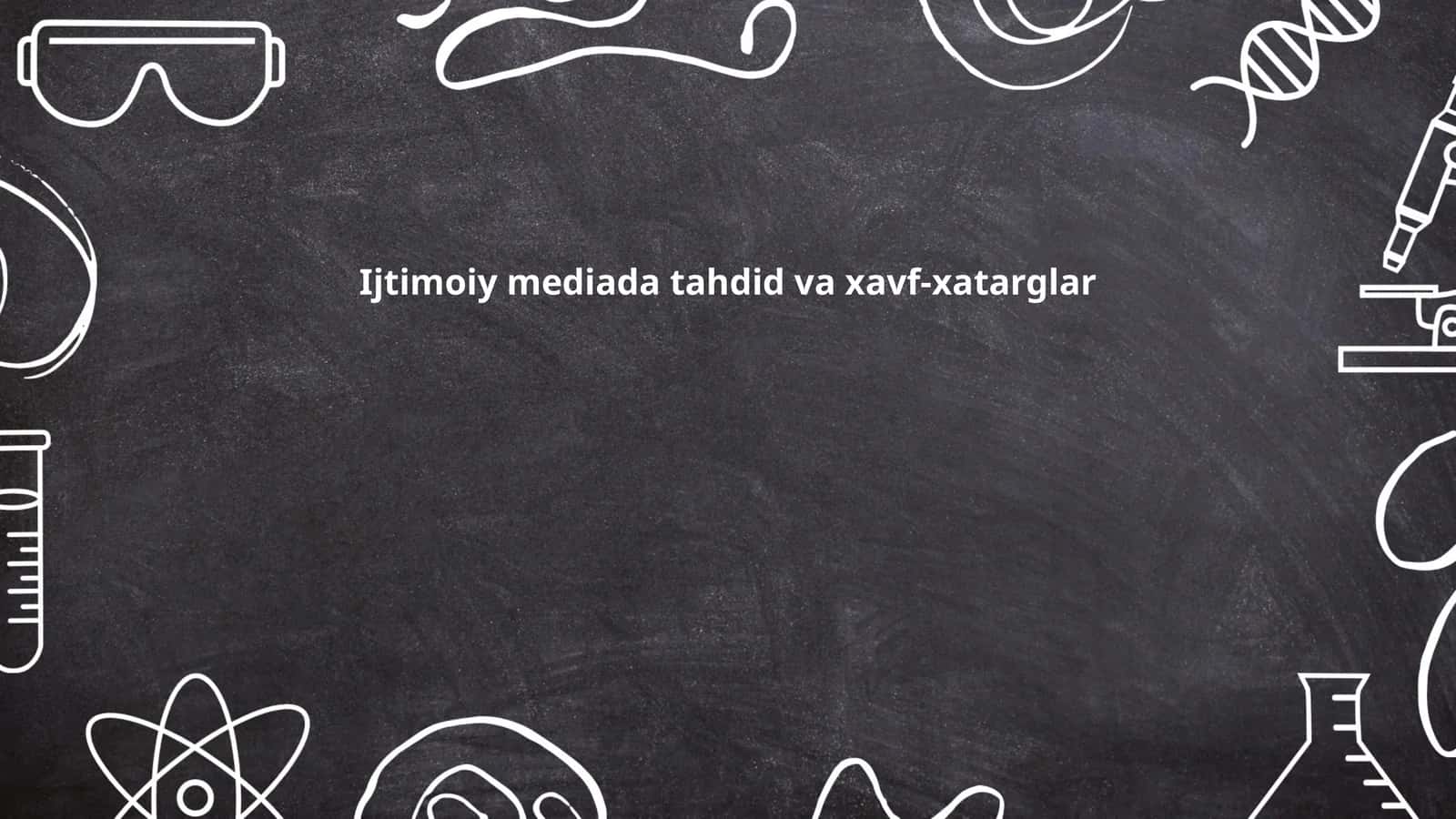 Soxta axborot va dezinformatsiya tarqatilishi