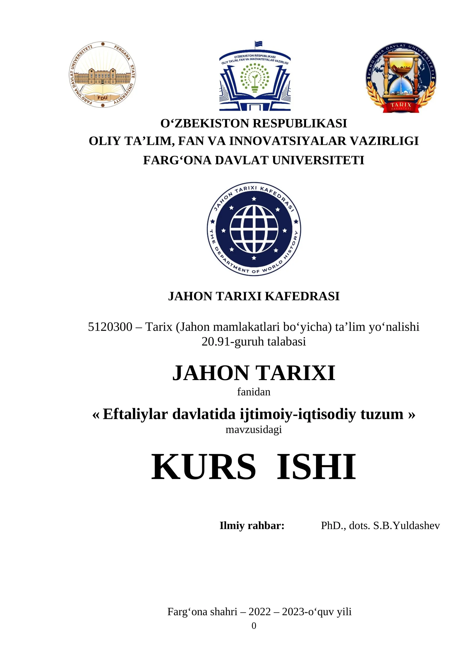 Eftaliylar Davlatida Ijtimoiy-Iqtisodiy Tuzum