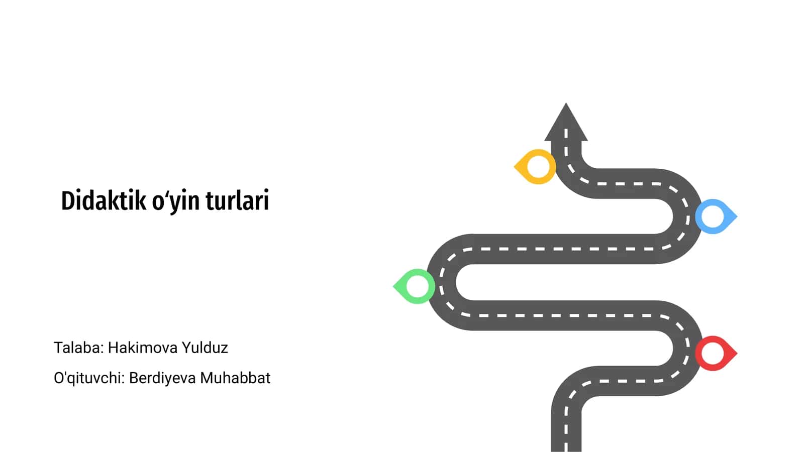Didaktik oʻyin turlari