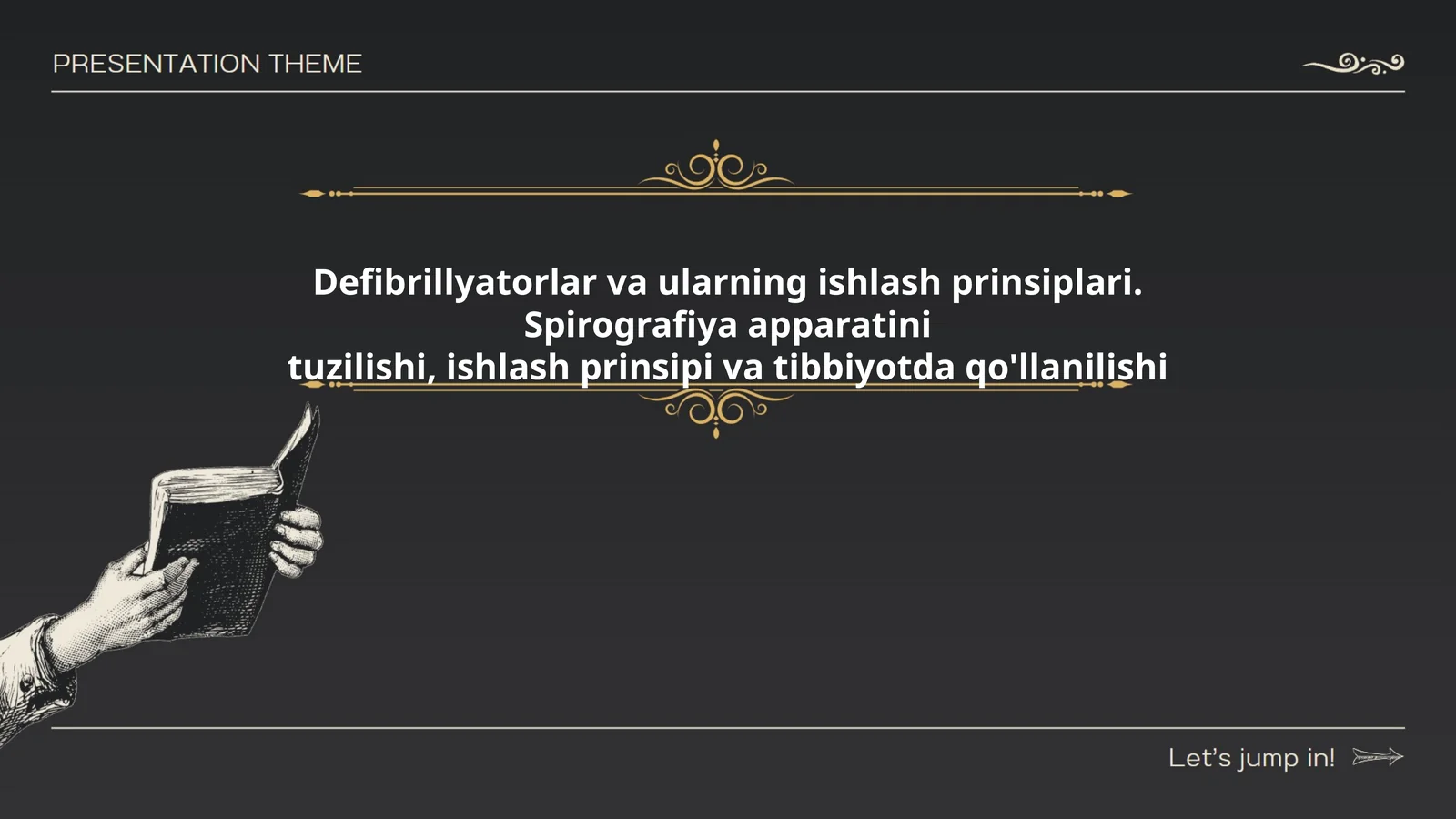 Defibrillyatorlar va ularning ishlash prinsiplari. Spirografiya apparatini tuzilishi, ishlash prinsipi va tibbiyotda qo'llanilishi