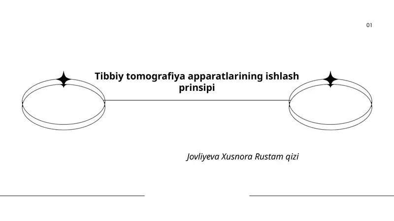 Tibbiy tomografiya apparatlarining ishlash prinsipi