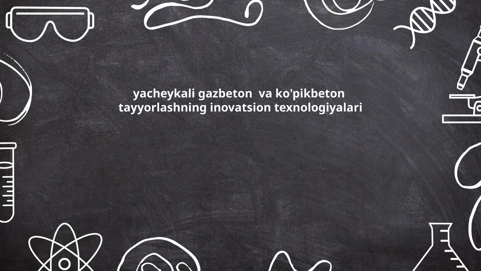 Gazobeton ishlab chiqarishning yangi usullari