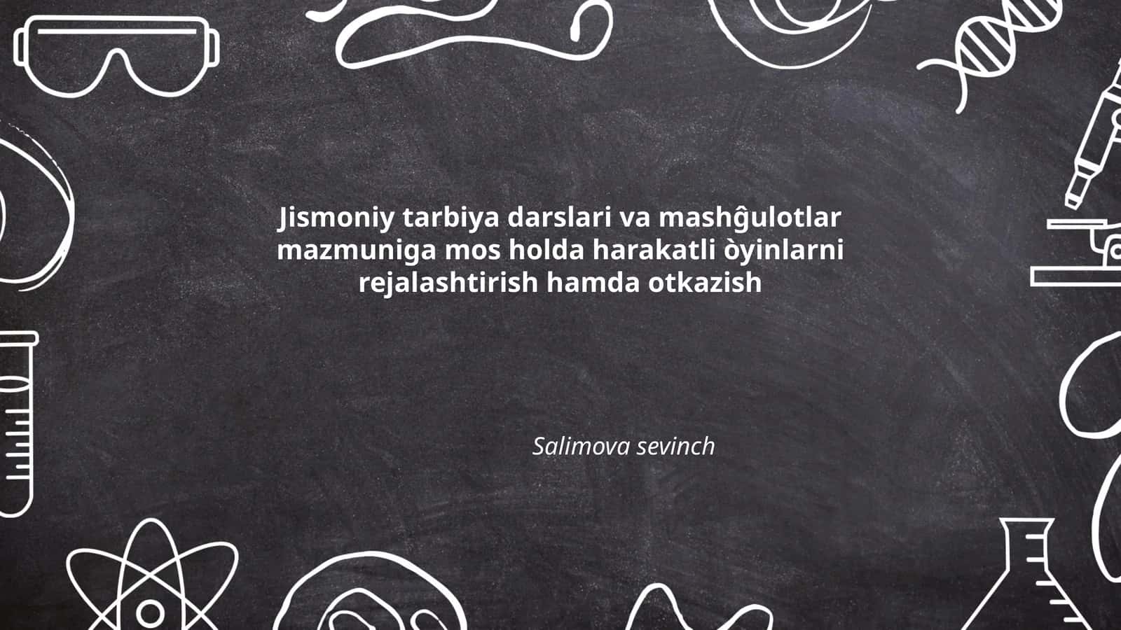Harakatli o‘yinlar