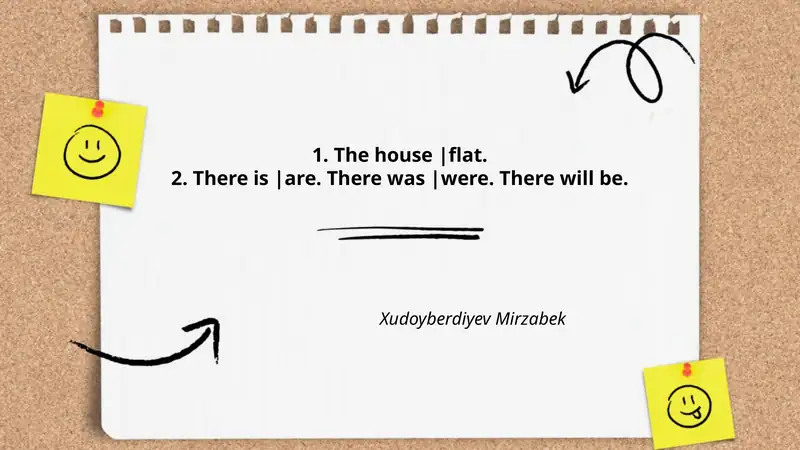 Rooms of a house/flat vocabulary