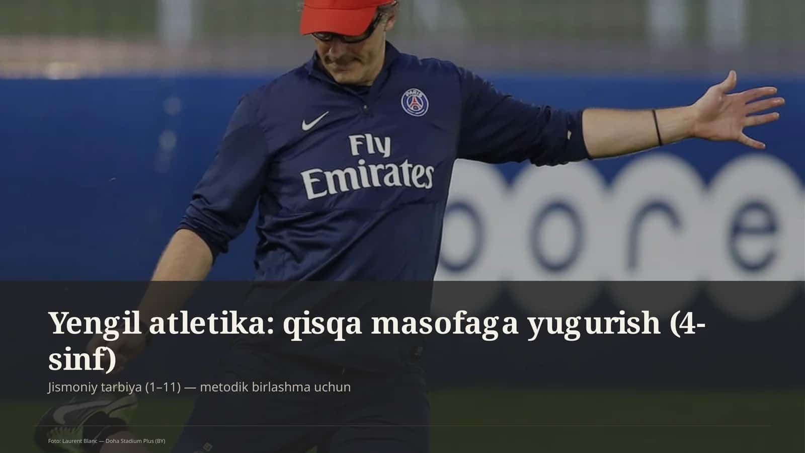 Yengil atletika: qisqa masofaga yugurish (4-sinf)