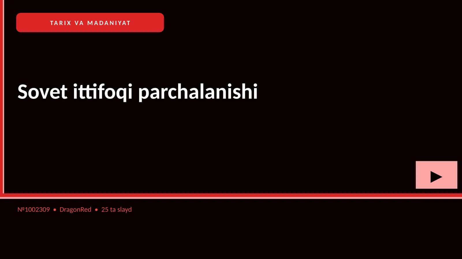 Sovet ittifoqi parchalanishi