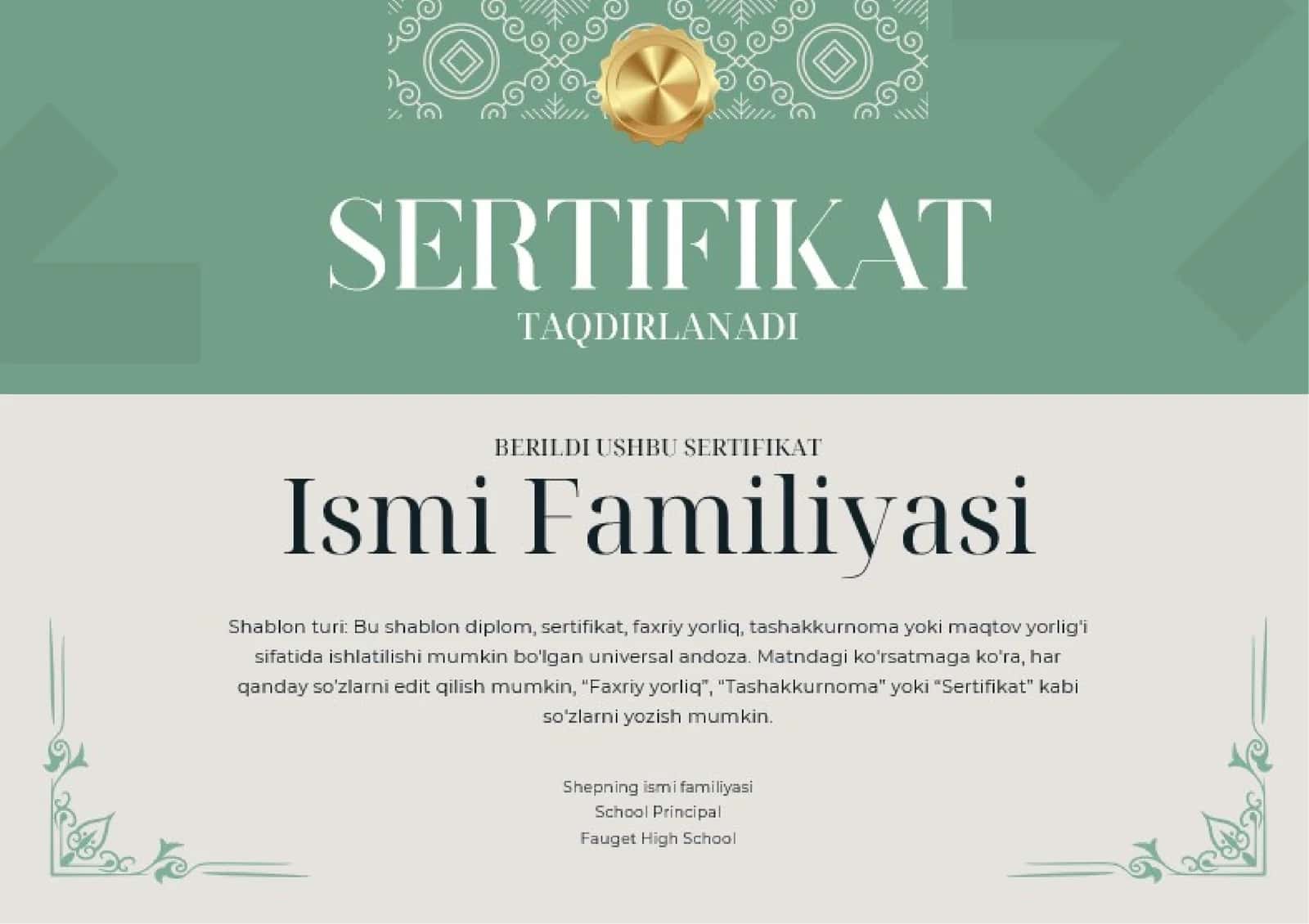 SERTIFIKAT