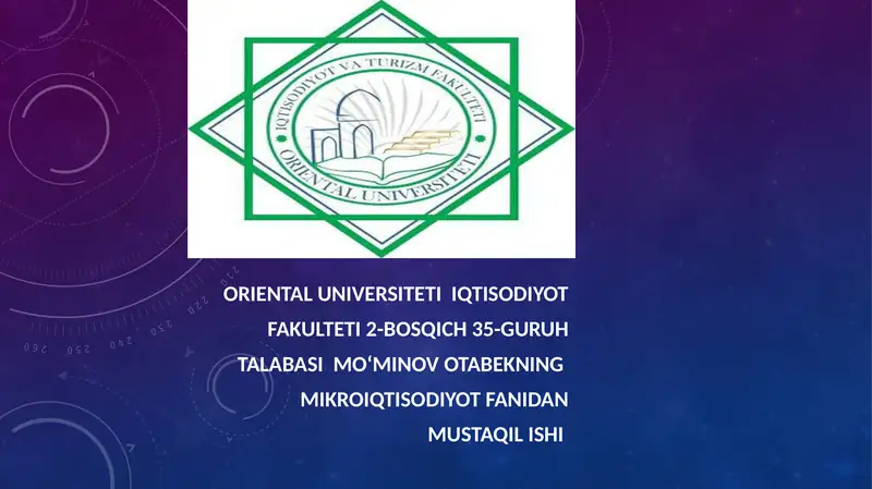 Iste’molchilar hatti-harakati