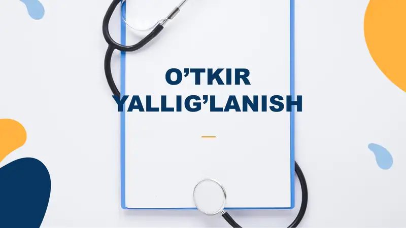 O’TKIR YALLIG’LANISH