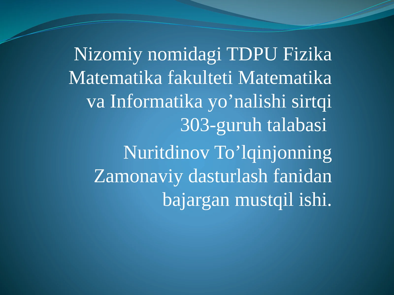 Siklik operatorlari
