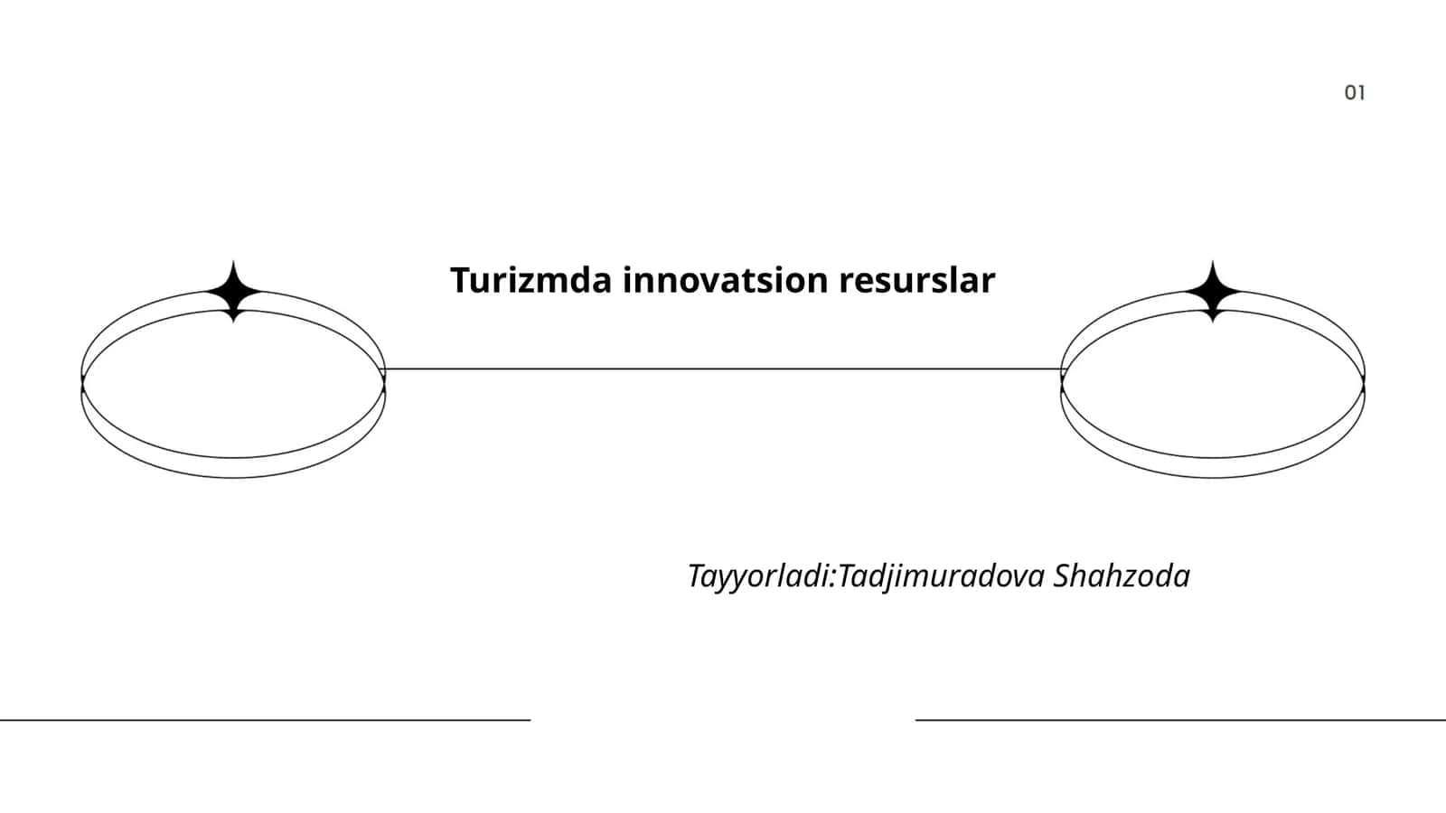 Turizmda innovatsion resurslar