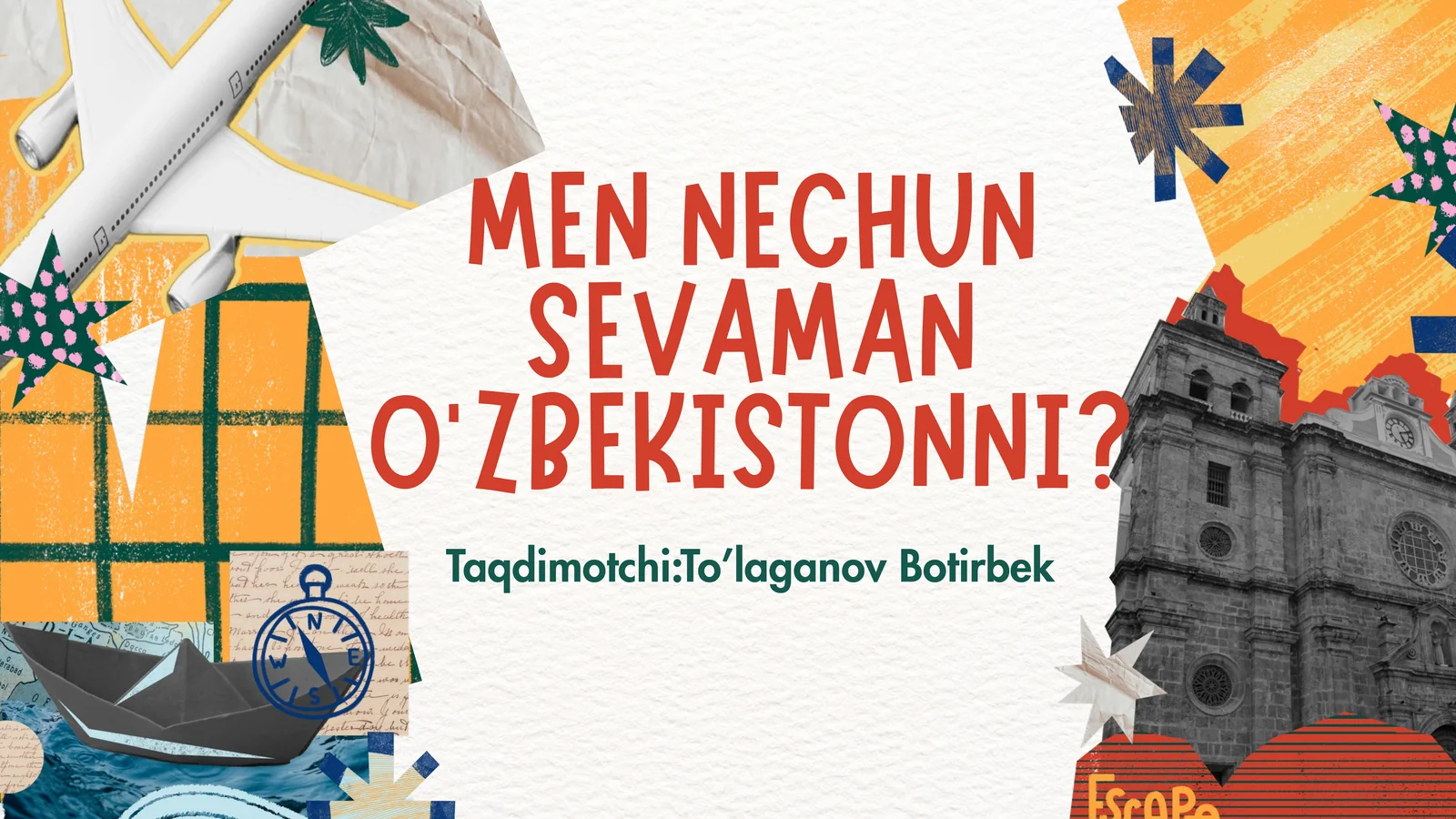 MEN NECHUN SEVAMAN O’ZBEKISTONNI?