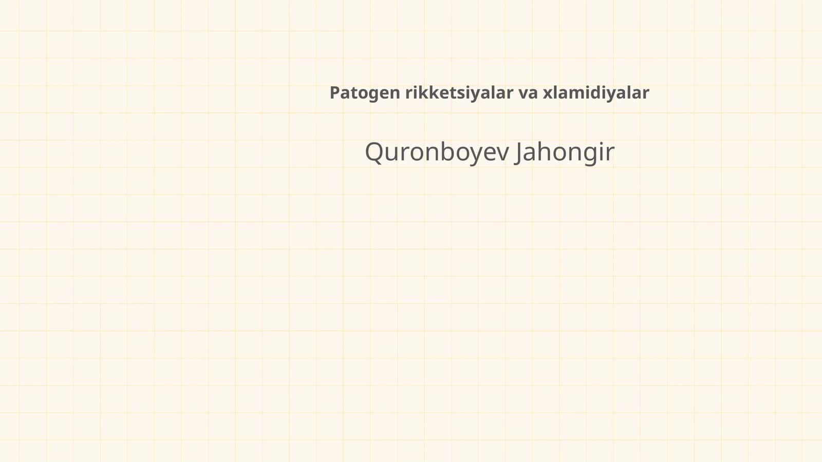 Patogen rikketsiyalar va xlamidiyalar
