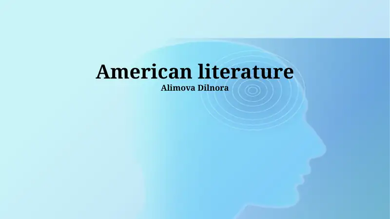 American literature