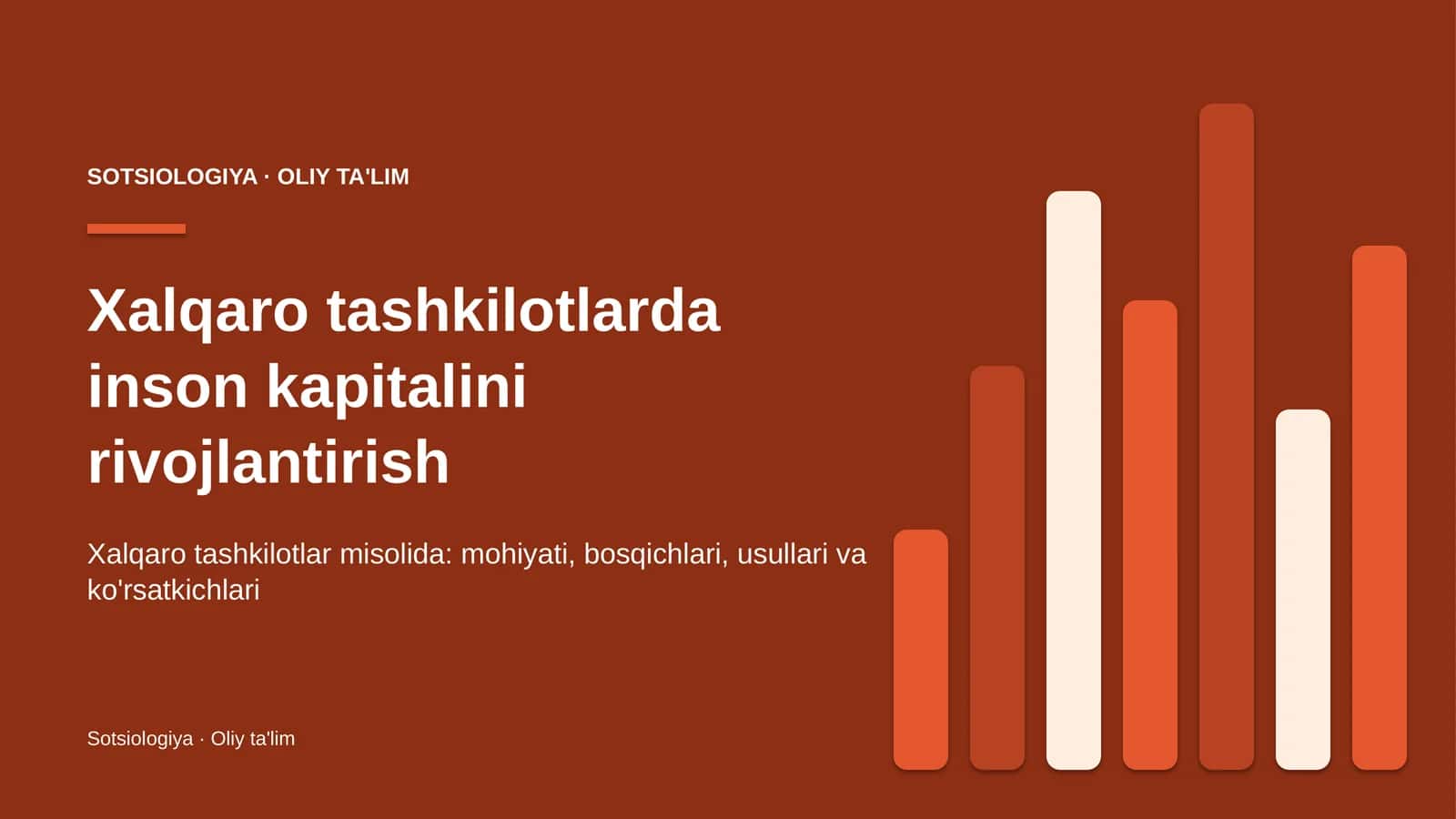 xalqaro tashkilotlarda inson kapitalini rivojlantirish 3761