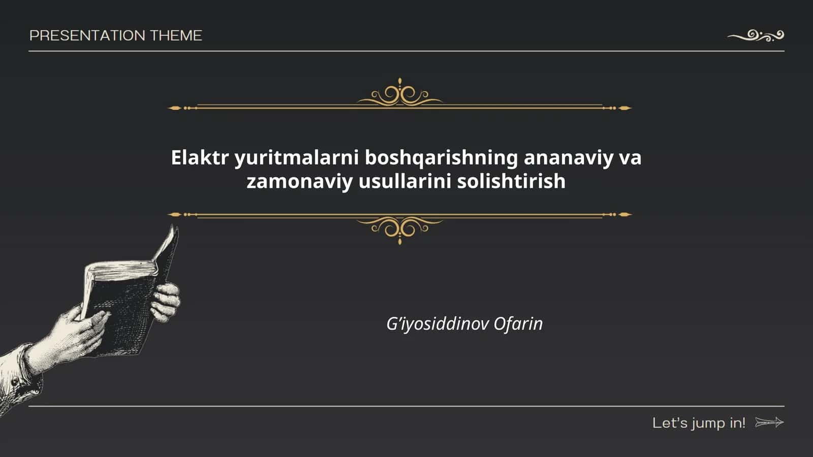 Elaktr yuritmalarni boshqarishning ananaviy va zamonaviy usullarini solishtirish