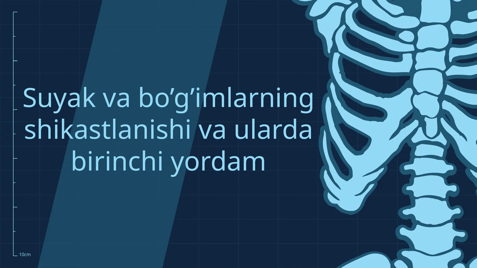 Suyak va bo’g’imlarning shikastlanishi va ularda birinchi yordam