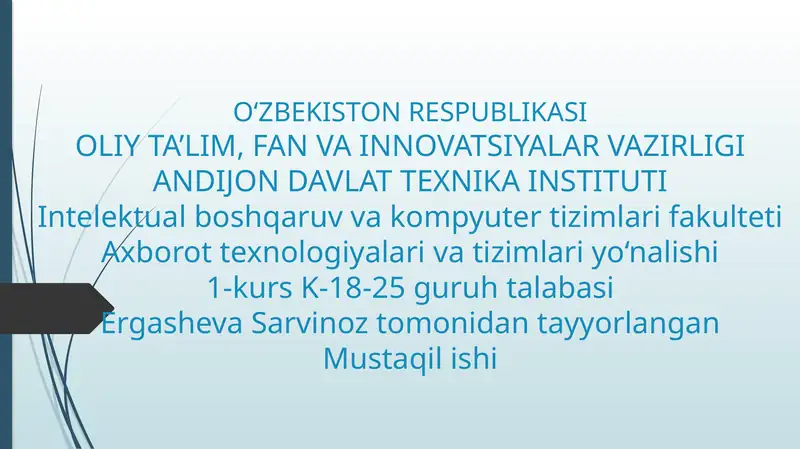 Oʻzbekiston Respublikasi Oliy Majlisi