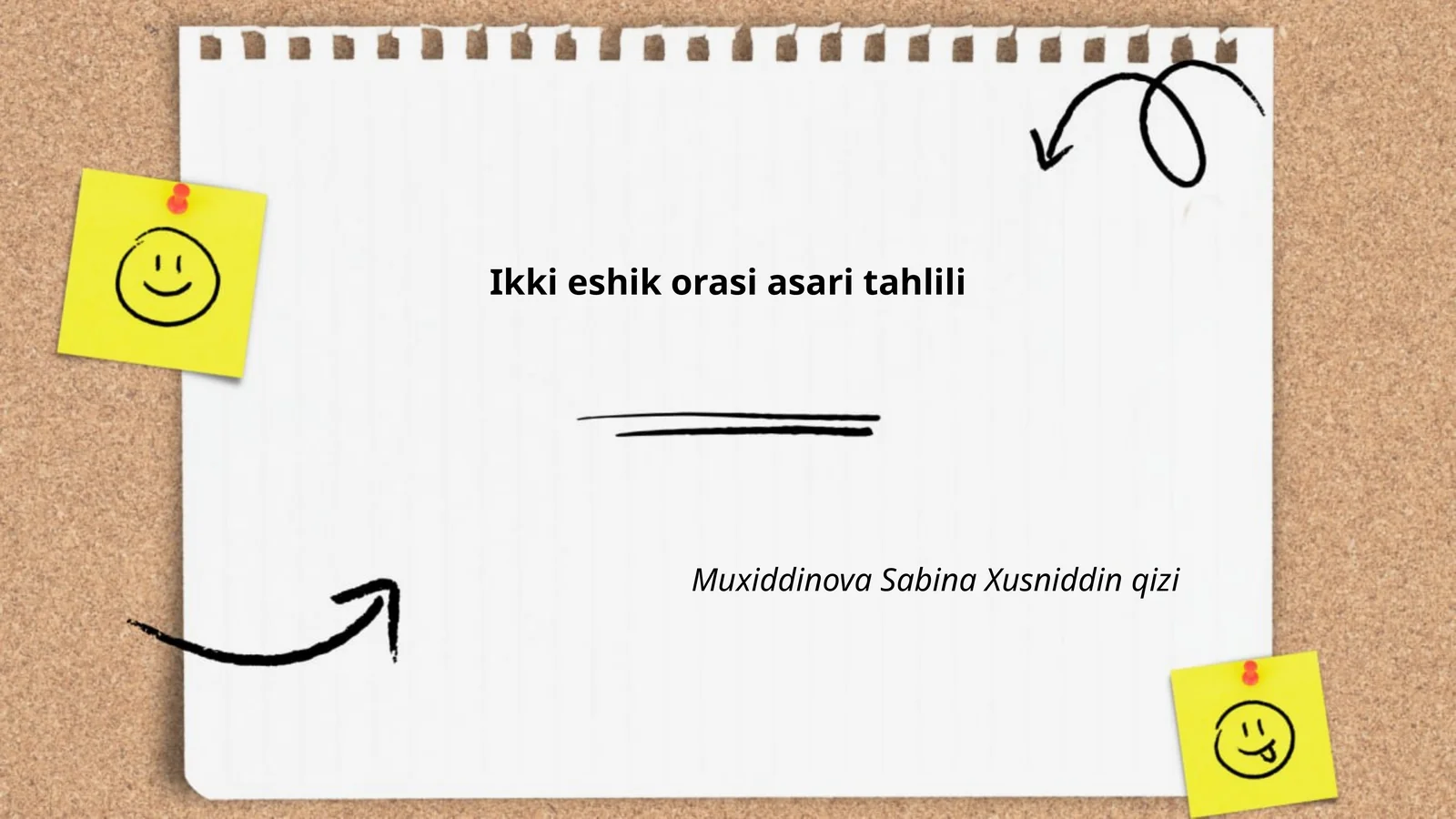 Asar qahramonlari tahlili