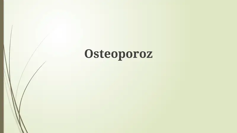 Osteoporoz
