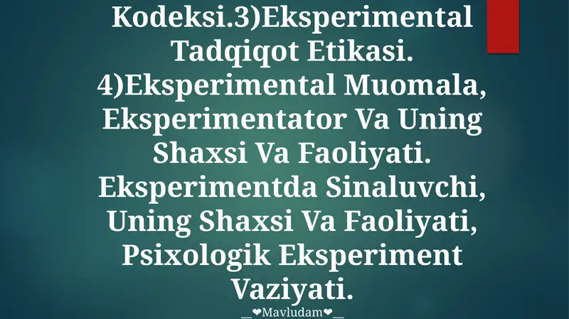 Psixologiyada Empirik Metodlar