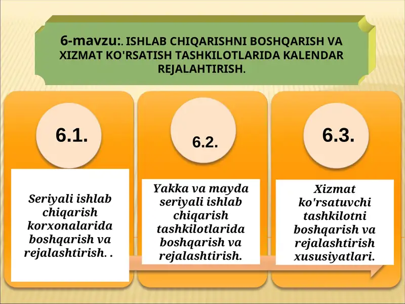 KALENDAR REJALASHTIRISH