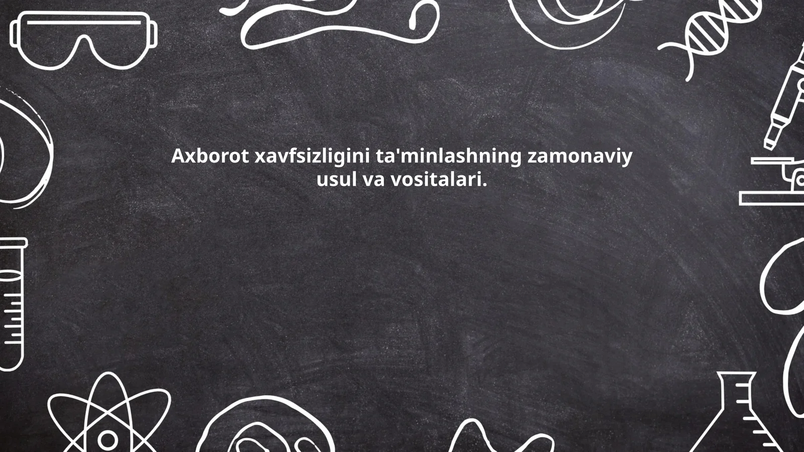 Kriptografiya va uning zamonaviy qo'llanilishi