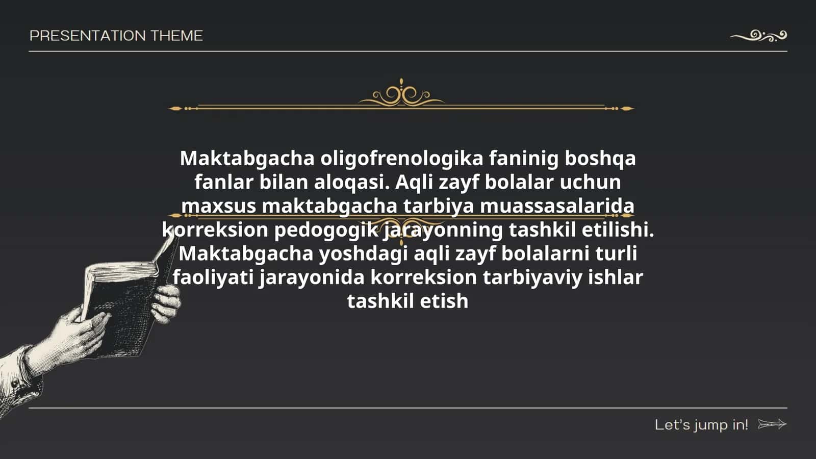Maktabgacha oligofrenologika fanlar aloqasi