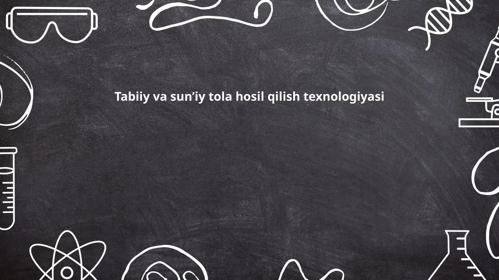 Paxta tolasini ishlab chiqarish texnologiyasi