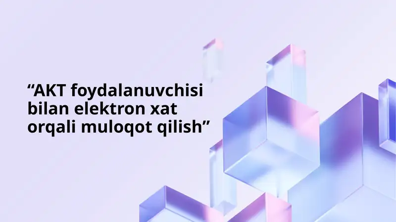 Elektron xat orqali muloqot