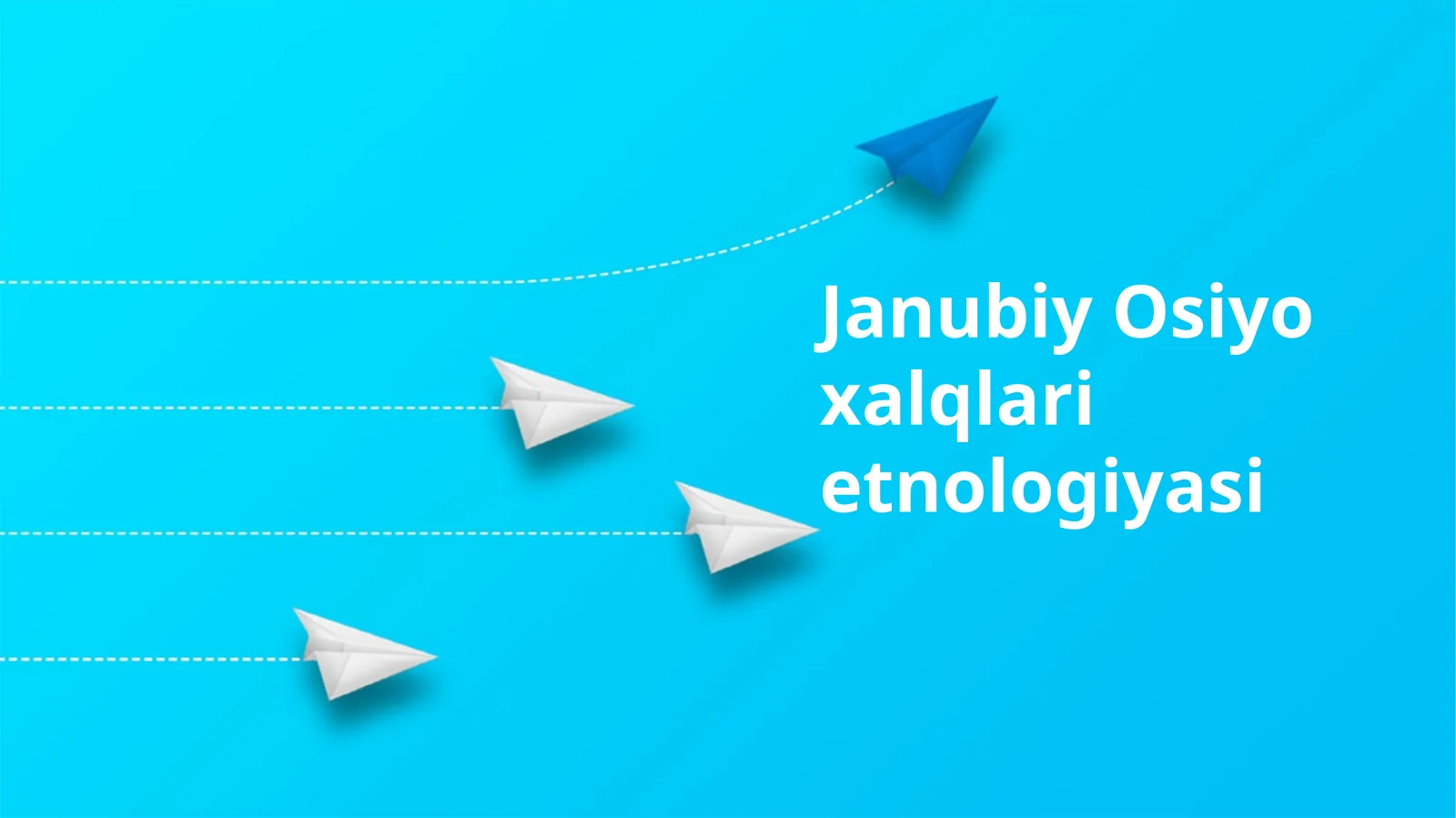 Janubiy Osiyo xalqlari etnologiyasi