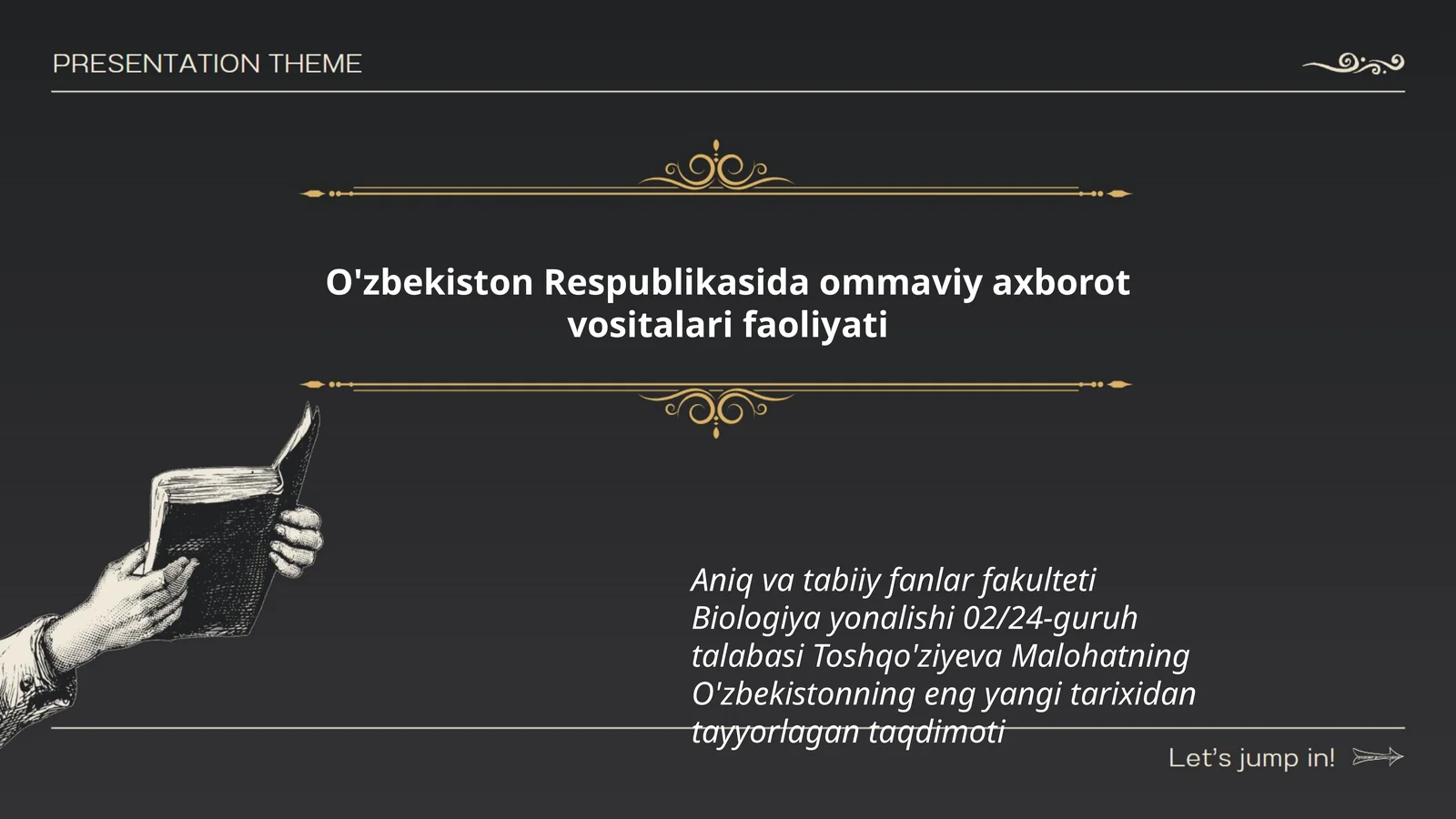 O'zbekistonning eng yangi tarixi