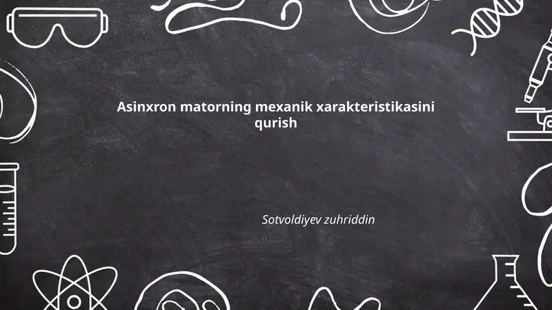 Asinxron motorlar