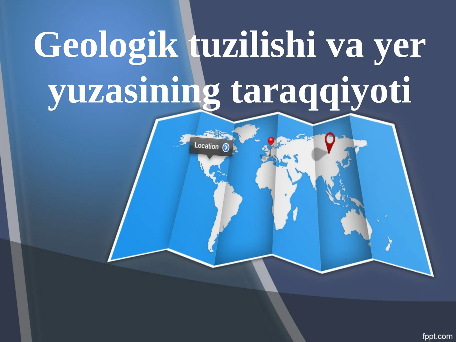 O'zbekistonning geologik tuzilishi va yer yuzasining taraqqiyoti