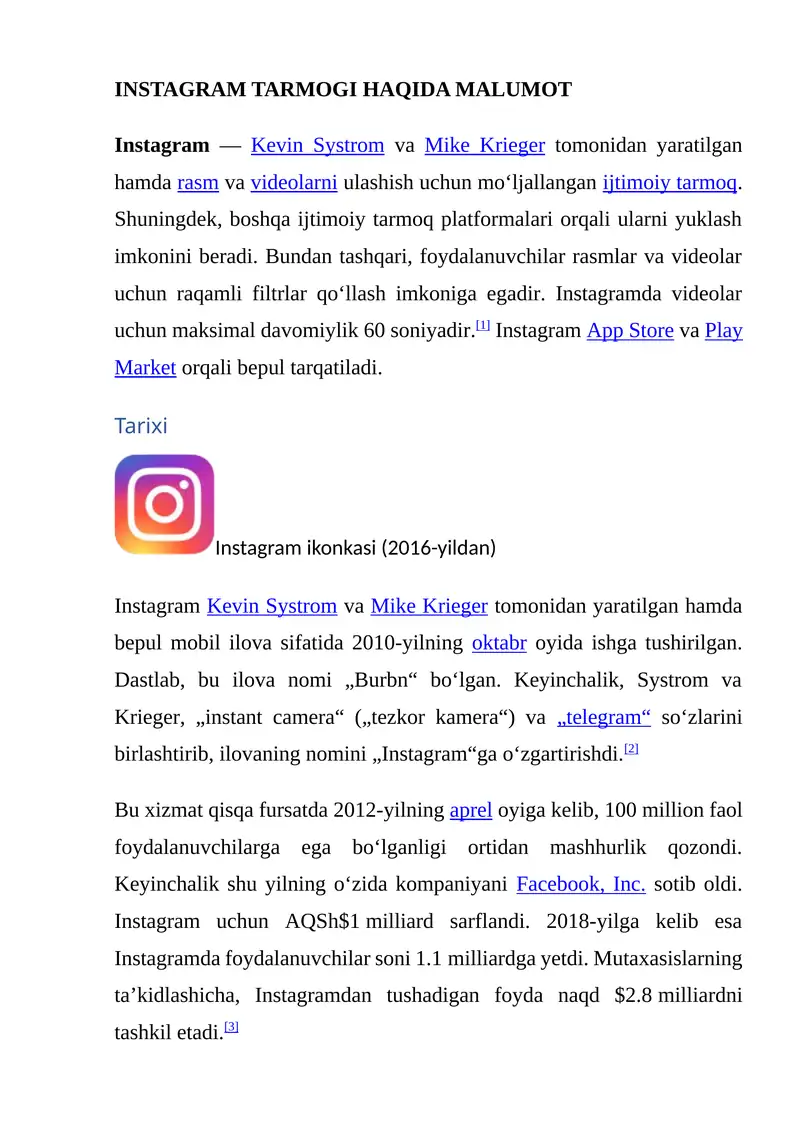 INSTAGRAM